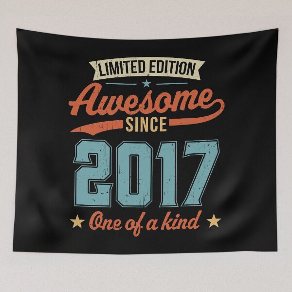Item preview, Awesome Since 2017 designed and sold by PaulSDesign.