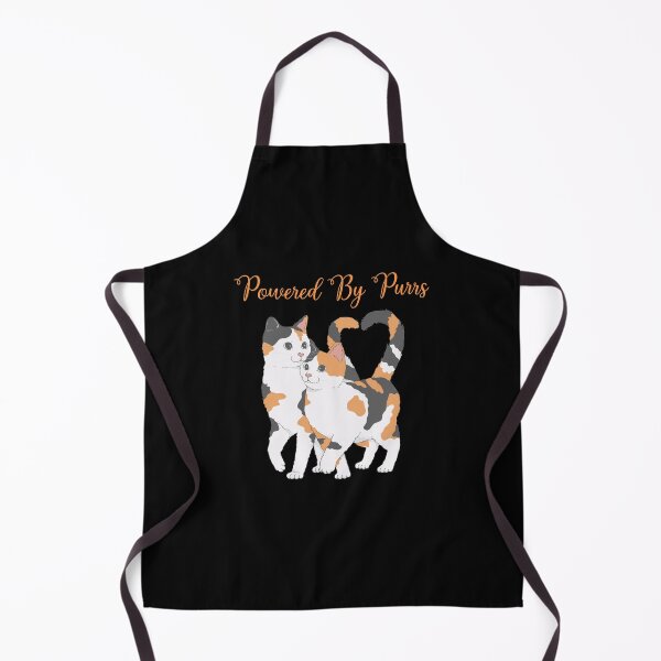 Item preview, Powered by purrs feline energy, cat lover designed and sold by BigfeetLittlepaws.