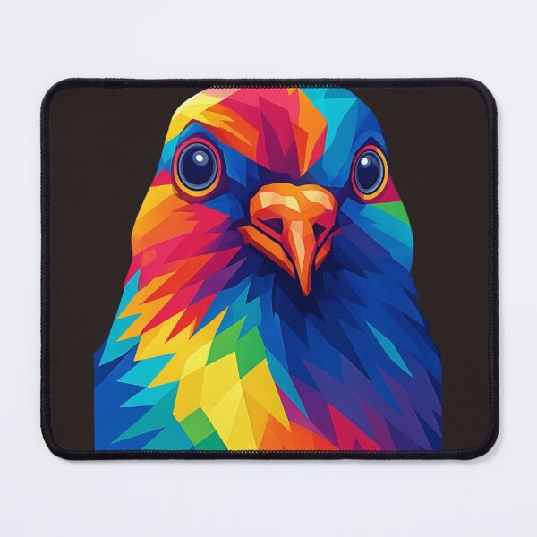 Item preview, Colombe Pop Art – Regard perçant et couleurs vibrantes. Pop Art Dove – Bold Gaze & Vivid Colors designed and sold by Drawingshirts.
