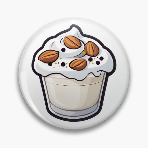 Item preview, Cute Yogurt Cup with Almonds and Chia designed and sold by Delta's Work.