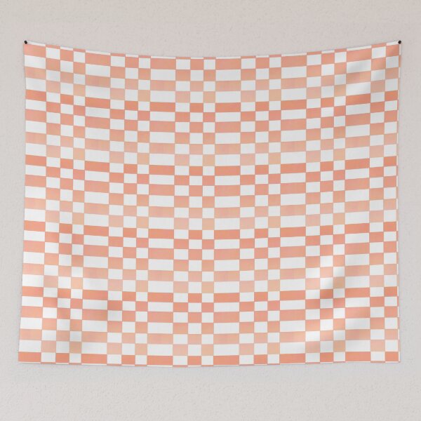 Item preview, Just Peachy Checkers and Broken Stripes  designed and sold by JaygiesDesign.