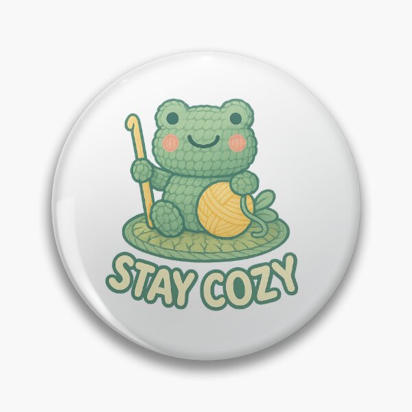 Item preview, Yarn Frog on Lily Pad – Stay Cozy Amigurumi designed and sold by FTS-Studio.