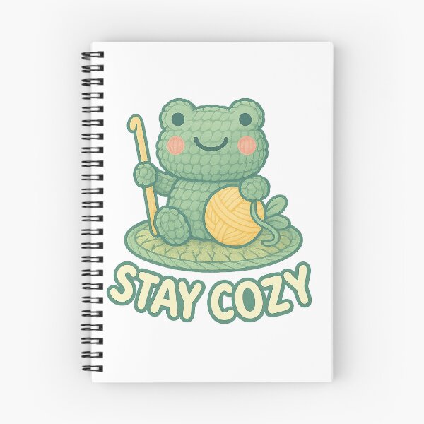 Item preview, Yarn Frog on Lily Pad – Stay Cozy Amigurumi designed and sold by FTS-Studio.