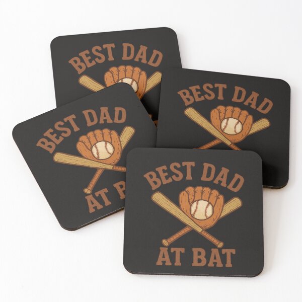 Item preview, Best Dad At Bat designed and sold by wombathole.