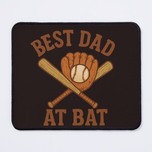 Item preview, Best Dad At Bat designed and sold by wombathole.