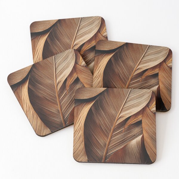 Item preview, Artful display of brown leaves designed and sold by anytka.
