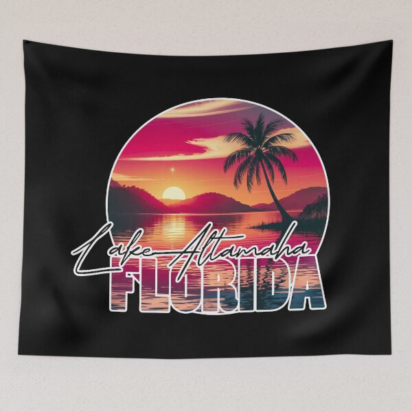 Item preview, Lake Altamaha, Florida, Lake sunset designed and sold by Wanderful-roads.