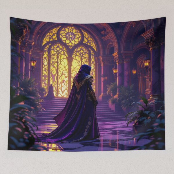 Item preview, Golden Silence & Gothic Light – Magical depth meets stained glass drama & mystic elegance designed and sold by FotoworldEdel.