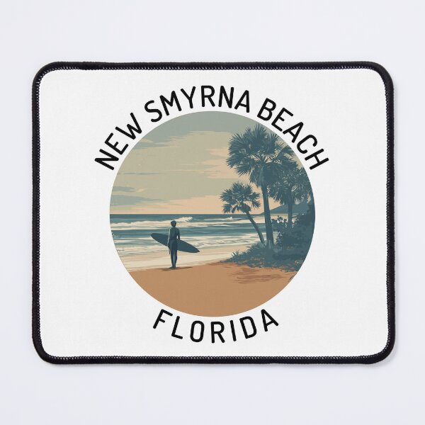 Item preview, New Smyrna Beach - Florida (with Black Lettering) designed and sold by VelvetRoom.