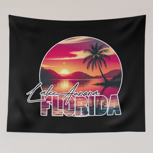 Item preview, Lake Aurora, Florida, Lake sunset designed and sold by Wanderful-roads.
