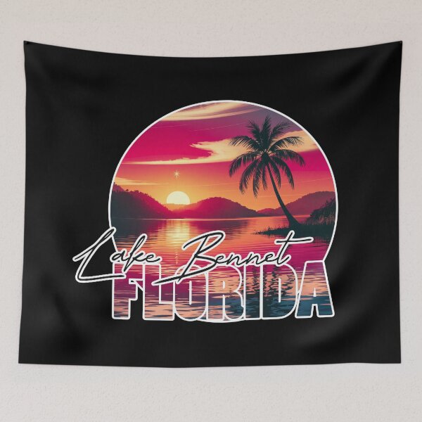 Item preview, Lake Bennet, Florida, Lake sunset designed and sold by Wanderful-roads.