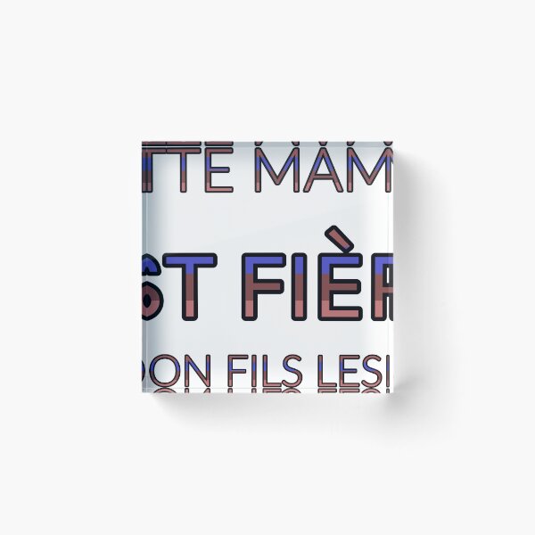 Item preview, Cette Maman Est Fière De Son Fils Lesbien designed and sold by TheIconSmith.