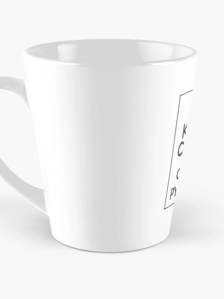 Thumbnail 3 of 4, Coffee Mug, Keep Calm And Code Python designed and sold by Caldofran.
