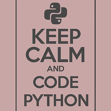 Artwork thumbnail, Keep Calm And Code Python by Caldofran