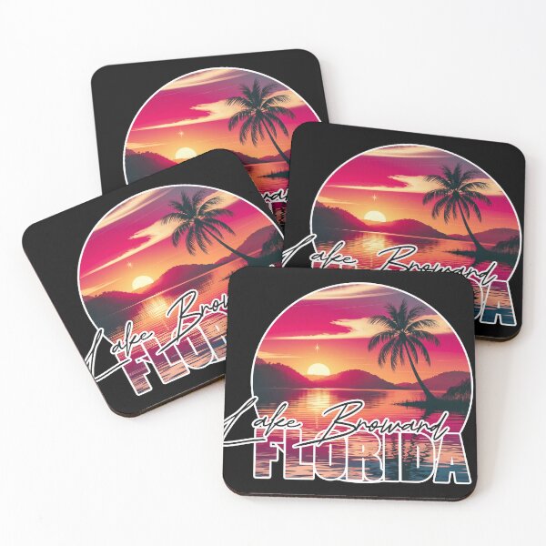 Item preview, Lake Broward, Florida, Lake sunset designed and sold by Wanderful-roads.