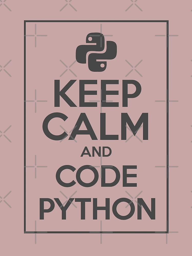 Thumbnail 3 of 3, Scarf, Keep Calm And Code Python designed and sold by Caldofran.