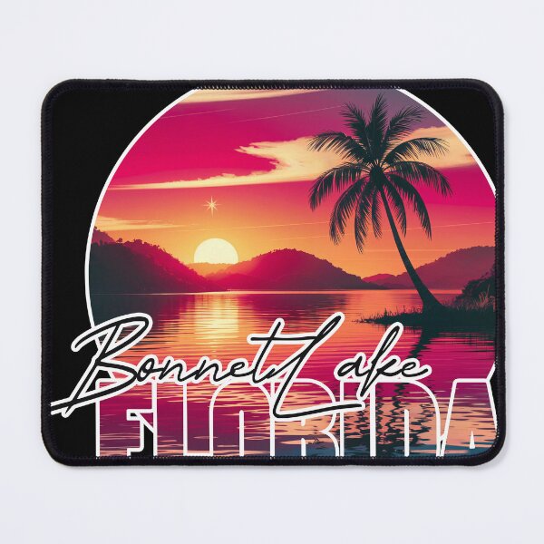 Item preview, Bonnet Lake, Florida, Lake sunset designed and sold by Wanderful-roads.