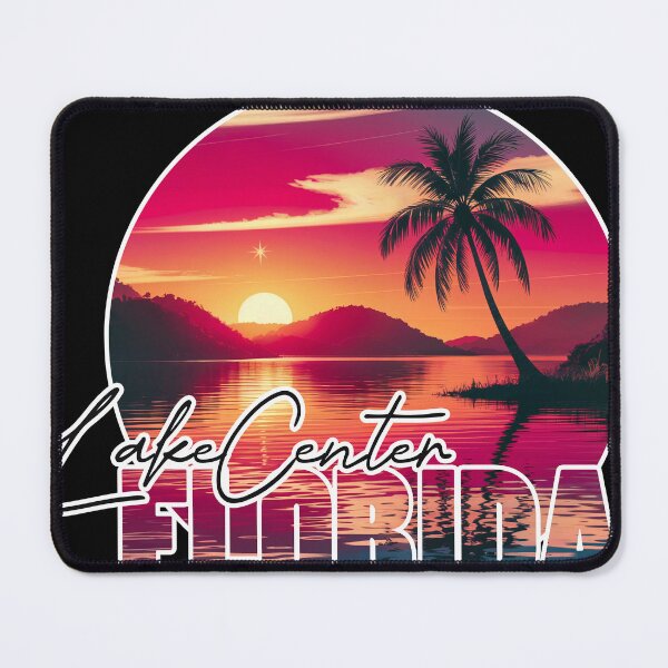 Item preview, Lake Center, Florida, Lake sunset designed and sold by Wanderful-roads.