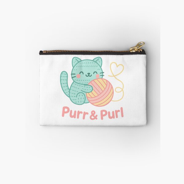Item preview, Cat & Yarn Tangle – Purr & Purl Amigurumi designed and sold by FTS-Studio.