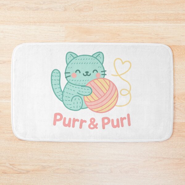 Item preview, Cat & Yarn Tangle – Purr & Purl Amigurumi designed and sold by FTS-Studio.