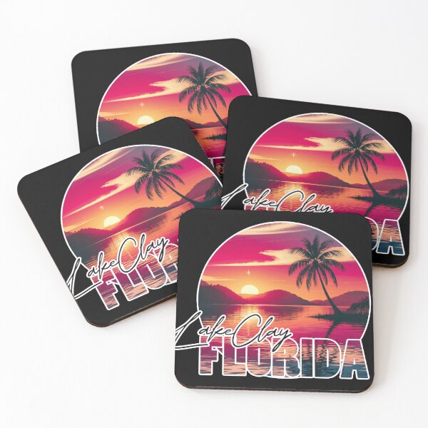 Item preview, Lake Clay, Florida, Lake sunset designed and sold by Wanderful-roads.