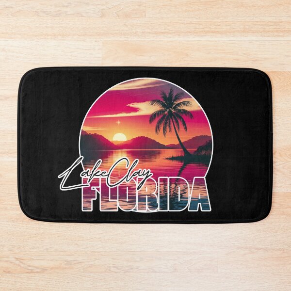 Item preview, Lake Clay, Florida, Lake sunset designed and sold by Wanderful-roads.