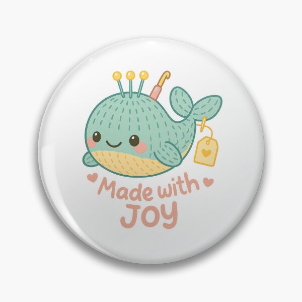 Item preview, Whale Pincushion – Made with Joy Amigurumi designed and sold by FTS-Studio.