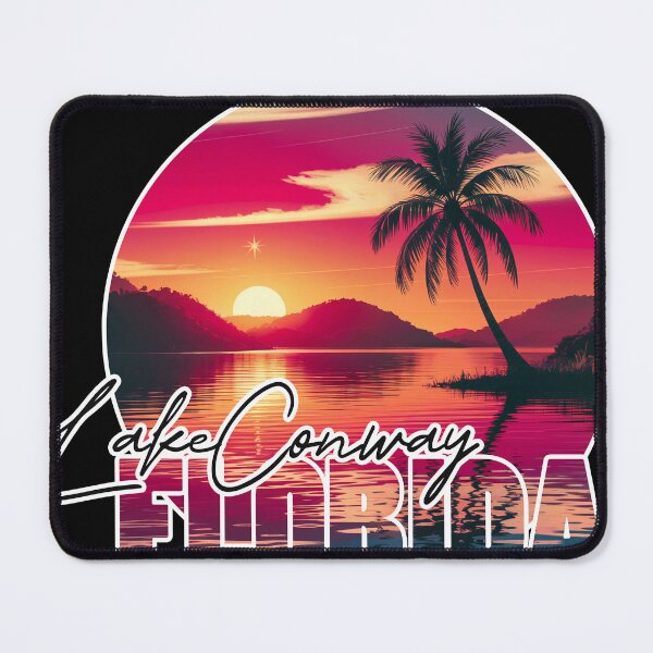 Item preview, Lake Conway, Florida, Lake sunset designed and sold by Wanderful-roads.