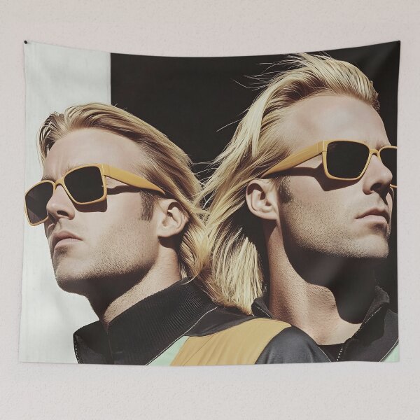 Item preview, Chic twins with shades outside designed and sold by anytka.