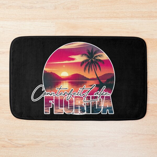 Item preview, Counterfeit Lake, Florida, Lake sunset designed and sold by Wanderful-roads.