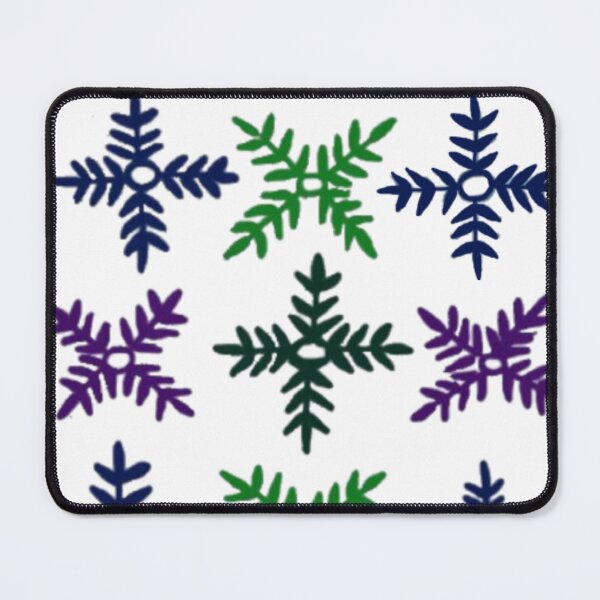 Item preview, Colorful Snowflake Pattern – Winter Holiday Design style 1 designed and sold by BulletKitty82.
