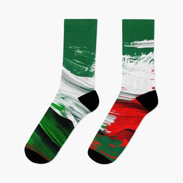 Item preview, mexican flag Abstract Flag Vibes designed and sold by Uglyandcute.