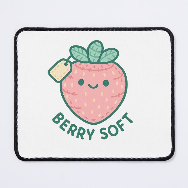 Item preview, Strawberry Plush Tag – Berry Soft Amigurumi designed and sold by FTS-Studio.