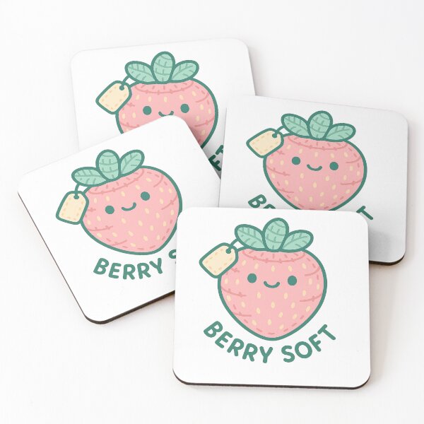 Item preview, Strawberry Plush Tag – Berry Soft Amigurumi designed and sold by FTS-Studio.