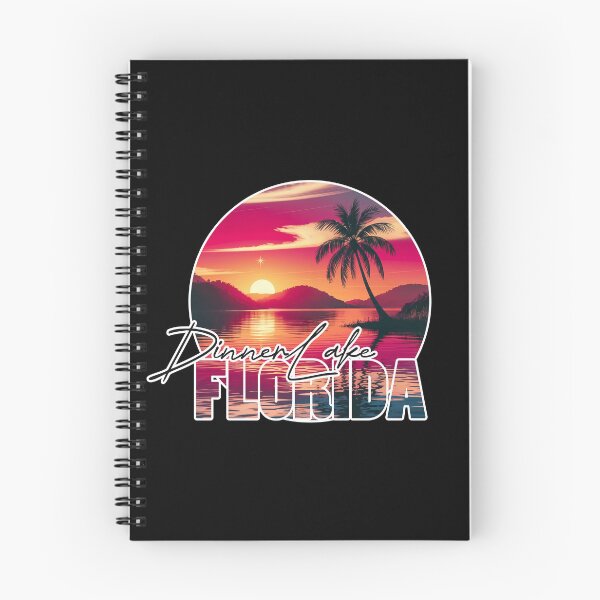 Item preview, Dinner Lake, Florida, Lake sunset designed and sold by Wanderful-roads.