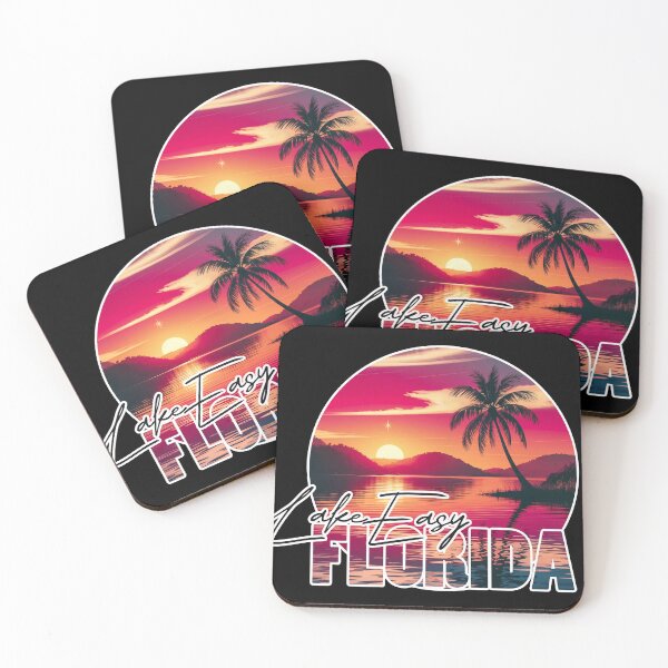Item preview, Lake Easy, Florida, Lake sunset designed and sold by Wanderful-roads.