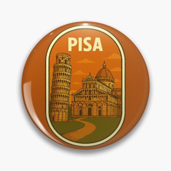 Item preview, Pisa Travel Souvenir Sticker designed and sold by rogue-design.