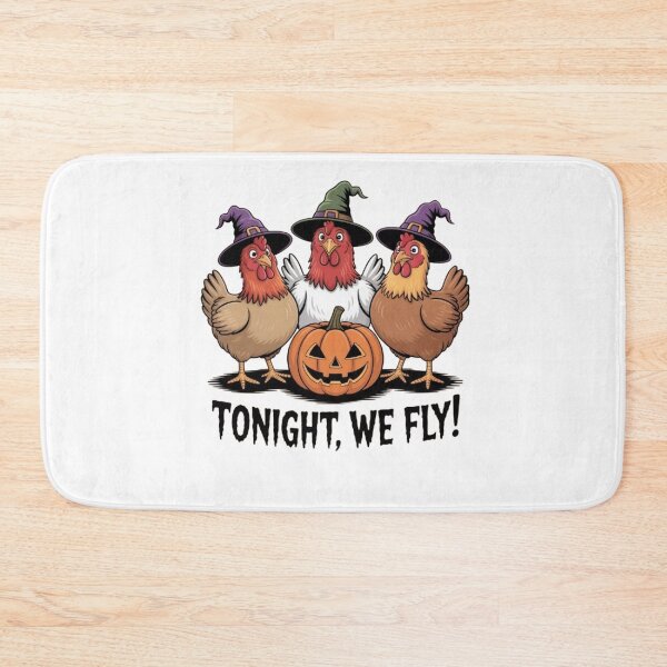 Item preview, Tonight We Fly Halloween Chicken designed and sold by BHMARTS.