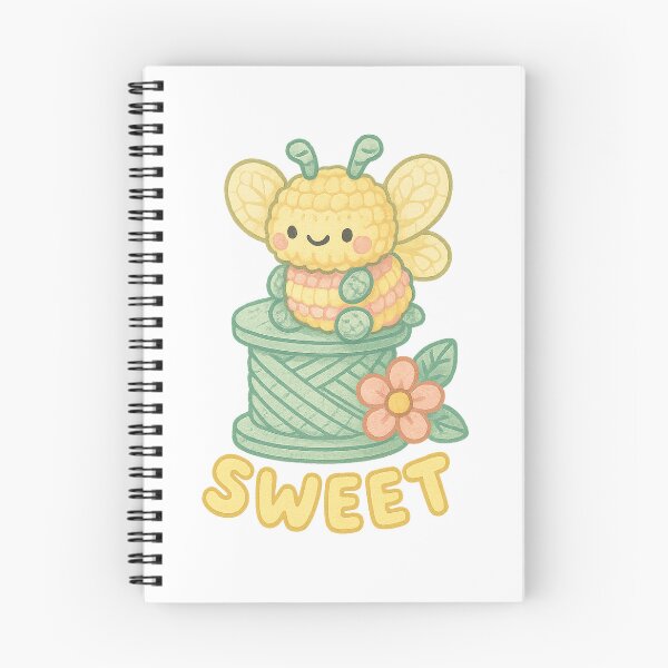 Item preview, Kawaii Amigurumi Bee – Pastel Crochet Plush designed and sold by FTS-Studio.