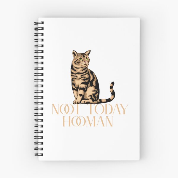 Item preview, Not Today Hooman  designed and sold by ridnaledesigner.