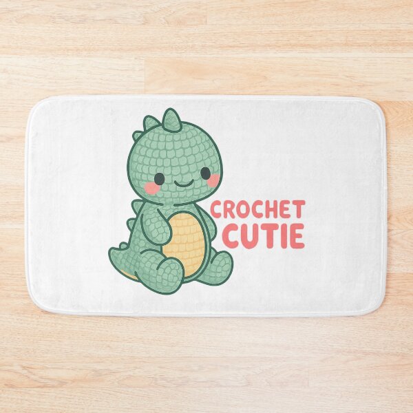 Item preview, Kawaii Amigurumi Dino – Pastel Crochet Plush designed and sold by FTS-Studio.