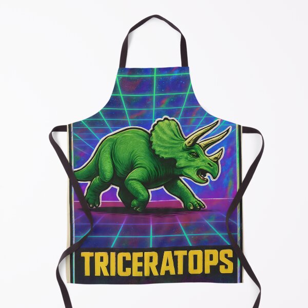 Item preview, Triceratops 1970's style collectors card designed and sold by Metaverse8.