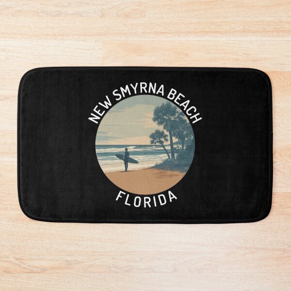 Item preview, New Smyrna Beach - Florida (with White Lettering) designed and sold by VelvetRoom.