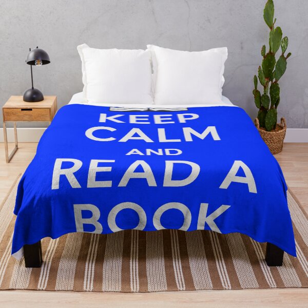 Aperçu de l'œuvre Keep Calm And Read A Book créée et vendue par ~ Th*mas ~.