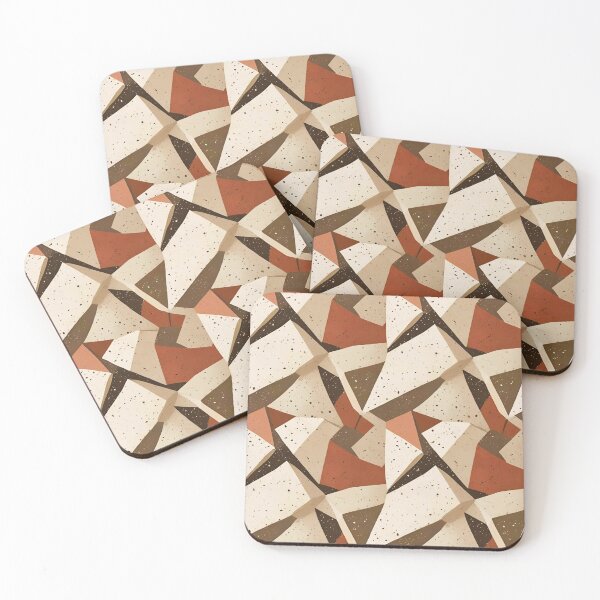 Item preview, Oversized Sunset Terrazzo Tile 1 designed and sold by Tom-Johnson.