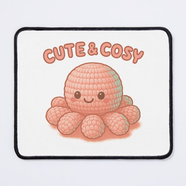 Item preview, Kawaii Amigurumi Octopus – Pastel Crochet Plush designed and sold by FTS-Studio.