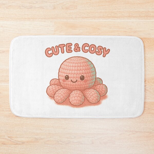 Item preview, Kawaii Amigurumi Octopus – Pastel Crochet Plush designed and sold by FTS-Studio.
