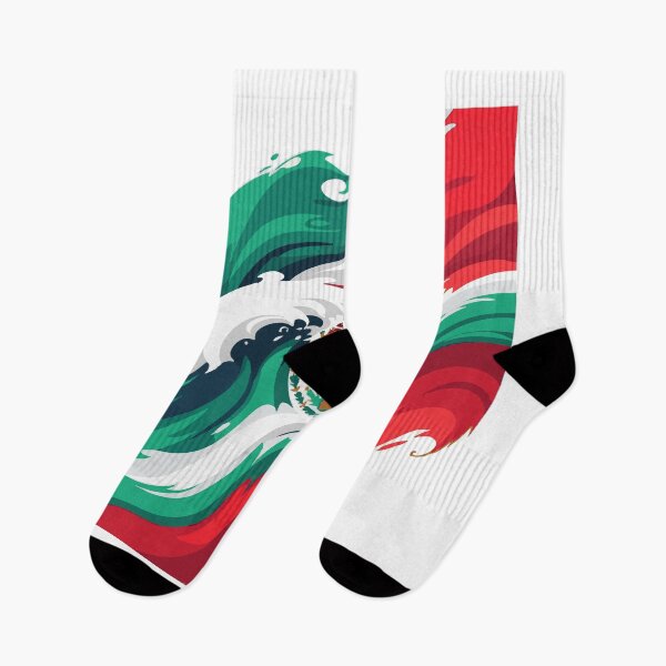 Item preview, mexican flag Abstract Flag Vibes designed and sold by Uglyandcute.