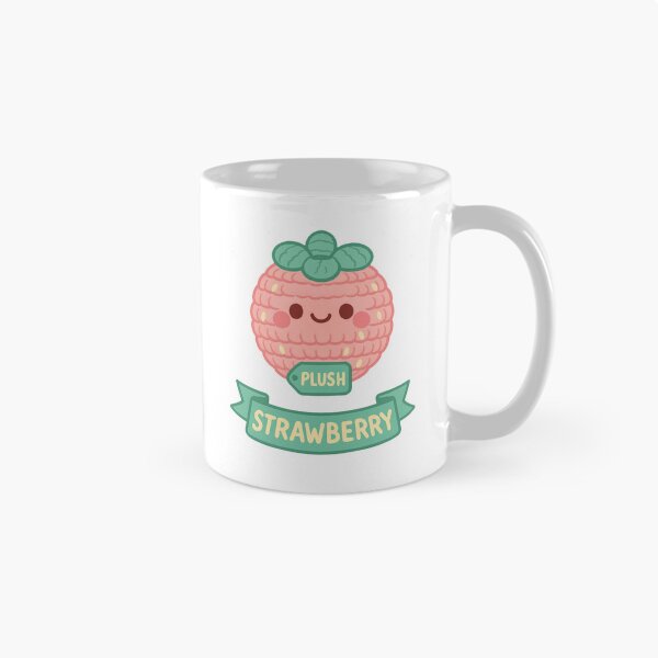 Item preview, Kawaii Amigurumi Strawberry – Pastel Crochet Plush designed and sold by FTS-Studio.