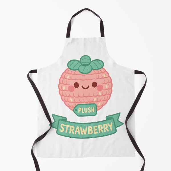 Item preview, Kawaii Amigurumi Strawberry – Pastel Crochet Plush designed and sold by FTS-Studio.